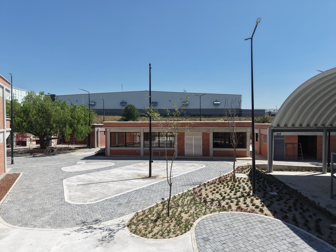 Cancha cubierta de usos múltiples del CBTIS 300